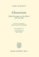 Glossarium: Aufzeichnungen Aus Den Jahren 1947 Bis 1958 1