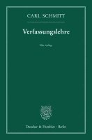 Verfassungslehre. 1