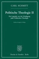 bokomslag Politische Theologie II: Die Legende Von Der Erledigung Jeder Politischen Theologie