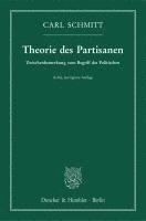 bokomslag Theorie des Partisanen.
