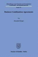 Business Combination Agreements 1