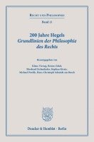 200 Jahre Hegels Grundlinien Der Philosophie Des Rechts