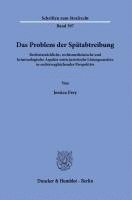 bokomslag Das Problem der Spätabtreibung