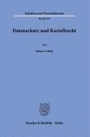 Datenschutz Und Kartellrecht 1