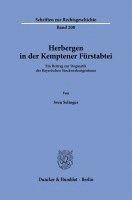 Herbergen in Der Kemptener Furstabtei: Ein Beitrag Zur Dogmatik Des Bayerischen Stockwerkseigentums 1