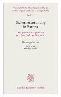 bokomslag Sicherheitsordnung in Europa: Analysen Und Perspektiven Nach Dem Ende Der Geschichte