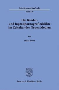bokomslag Die Kinder- Und Jugendpornografiedelikte Im Zeitalter Der Neuen Medien