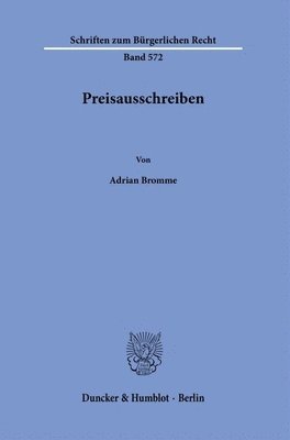 bokomslag Preisausschreiben