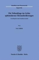 bokomslag Die Nebenklage Im Lichte Spatmoderner Herausforderungen: Vorschlag Fur Einen Funktionswandel