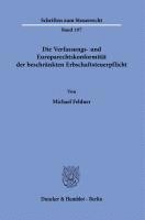 bokomslag Die Verfassungs- Und Europarechtskonformitat Der Beschrankten Erbschaftsteuerpflicht