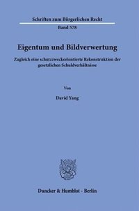 bokomslag Eigentum Und Bildverwertung: Zugleich Eine Schutzzweckorientierte Rekonstruktion Der Gesetzlichen Schuldverhaltnisse