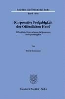 Korporative Freigebigkeit der Öffentlichen Hand 1