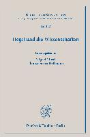 bokomslag Hegel Und Die Wissenschaften