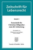 Philipp Bender, Anne Warflinger, Thomas Windhöfel - Festschrift für Christian Hillgruber zum 60. Geburtstag, Inbunden