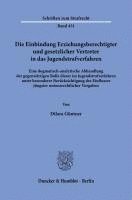 bokomslag Die Einbindung Erziehungsberechtigter Und Gesetzlicher Vertreter in Das Jugendstrafverfahren: Eine Dogmatisch-Analytische Abhandlung Der Gegenwartigen