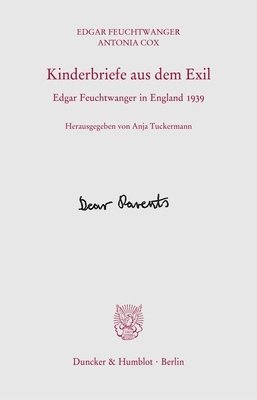 bokomslag Kinderbriefe aus dem Exil