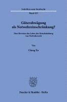 bokomslag Güterabwägung als Notwehreinschränkung?