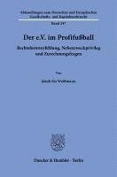 bokomslag Der e.V. im Profifußball