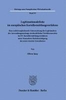 bokomslag Legitimationsdefizite im europäischen Kartellermittlungsverfahren