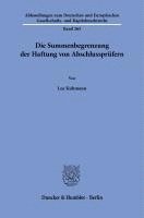 bokomslag Die Summenbegrenzung der Haftung von Abschlussprüfern