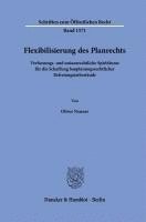 bokomslag Flexibilisierung des Planrechts