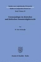 bokomslag Lizenzanalogie im deutschen und türkischen Immaterialgüterrecht