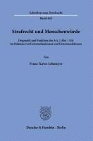 bokomslag Strafrecht und Menschenwürde