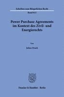 Julian Drach - Power Purchase Agreements im Kontext des Zivil- und Energierechts, Häftad