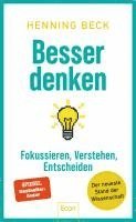 bokomslag Besser denken