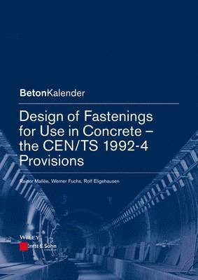 bokomslag Design of Fastenings for Use in Concrete