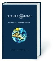 Lutherbibel mit Glasfenstern von Marc Chagall 1