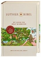 bokomslag Lutherbibel mit Bildern von Willy Wiedmann. Mit Apokryphen und Familienchronik. Altes und Neues Testament mit den schönsten Bibel-Bildern des Stuttgarter Künstlers auf 36 Farbseiten.