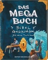 bokomslag Das Mega-Buch. Bibelgeschichten. Das Neue Testament. Ein Mitmach-Buch mit Spielen und Rätseln zur Bibel inkl. Sticker. Geschichten von Jesus und seinen Jüngern: Für Kinder ab 8 Jahre