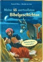 bokomslag Meine 15 wertvollsten Bibelgeschichten. Liebevoll illustriertes Vorlesebuch ab 5 Jahren: Kindern biblische Werte weitergeben und erklären. Mit Tipps für Familien und pädagogische Fachkräfte