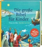 bokomslag Die große Bibel für Kinder. Von der Schöpfungsgeschichte bis zum Pfingstwunder: 36 Bibelgeschichten mit doppelseitigen Bildern & leicht verständlichen Texten zum Vorlesen für Kinder ab 4 Jahren