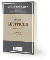 bokomslag Biblia Hebraica Quinta (BHQ). Gesamtwerk zur Fortsetzung / Biblia Hebraica Quinta (BHQ) - Leviticus