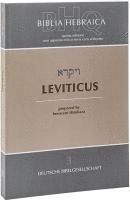 bokomslag Biblia Hebraica Quinta (BHQ). Gesamtwerk zur Fortsetzung / Biblia Hebraica Quinta (BHQ) - Leviticus