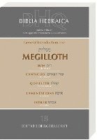 bokomslag Biblia Hebraica Quinta: Megilloth