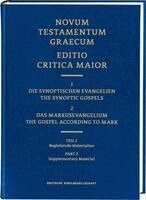 Münster Institut für Neutestamentliche Textforschung - ECM I/2.2. Markusevangelium. Begleitende Materialien, Inbunden