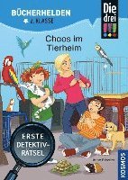 bokomslag Die drei !!!, Bücherhelden 2. Klasse, Chaos im Tierheim