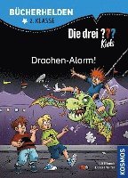 Ulf Blanck, Boris Pfeiffer - Die drei ??? Kids, Bücherhelden 2. Klasse, Drachen-Alarm!, Inbunden