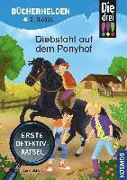 bokomslag Die drei !!!, Bücherhelden 2. Klasse, Diebstahl auf dem Ponyhof