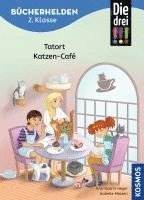 bokomslag Die drei !!!, Bücherhelden 2. Klasse, Tatort Katzen-Café