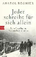 Anatol Regnier - Jeder schreibt für sich allein, Häftad