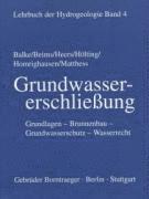 bokomslag Lehrbuch der Hydrogeologie 4. Grundwassererschließung