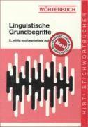 bokomslag Wörterbuch Linguistische Grundbegriffe