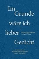 bokomslag Im Grunde wäre ich lieber Gedicht