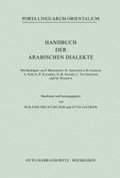 Wolfdietrich Fischer - Handbuch Der Arabischen Dialekte, Häftad