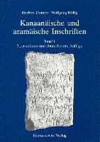 Kanaanaische Und Aramaische Inschriften: Band 1 1