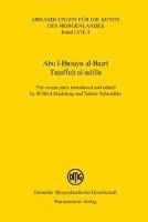 Abu L-Husayn Al- Basri, Wilferd Madelung - Tasaffuh Al-Adilla, Häftad